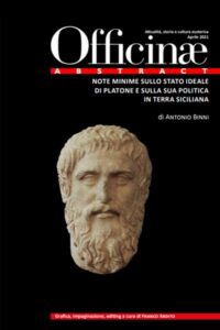 Note minime sullo stato ideale di Platone e sulla sua politica in terra siciliana
