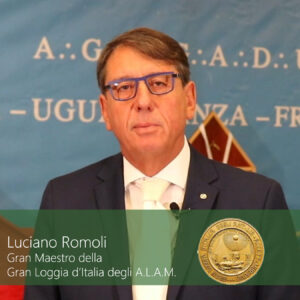 Luciano Romoli Gran Maestro della Gran Loggia d'Italia